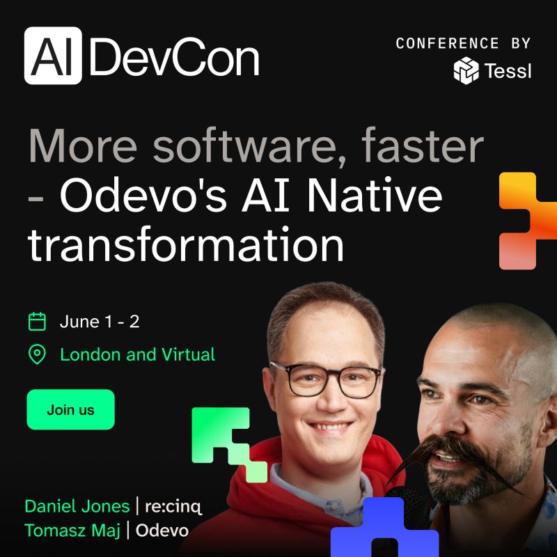 Daniel Jones and Tomasz Maj — Odevo's AI Native transformation