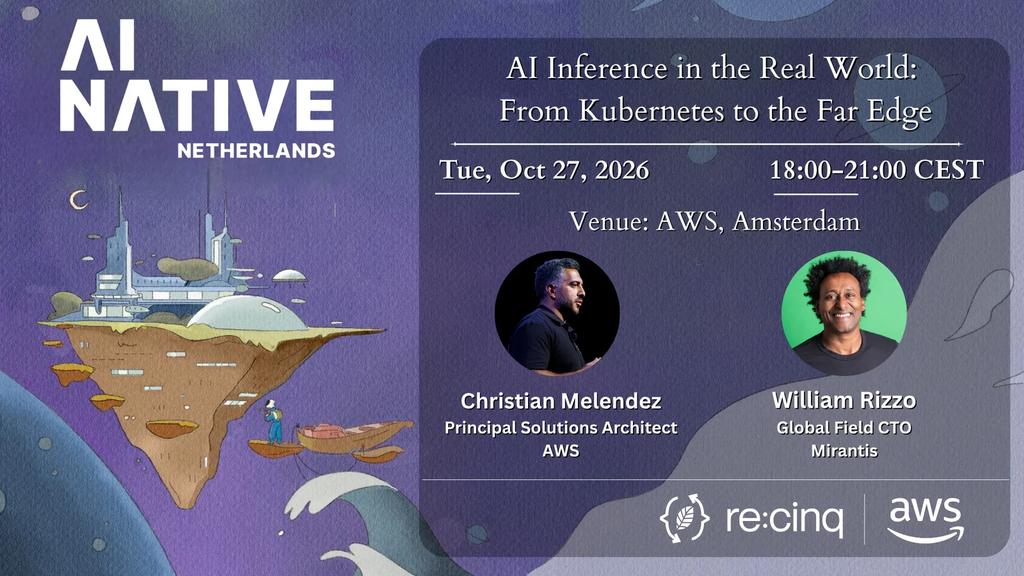 AI Native Netherlands at AWS, Amsterdam — 27 October 2026