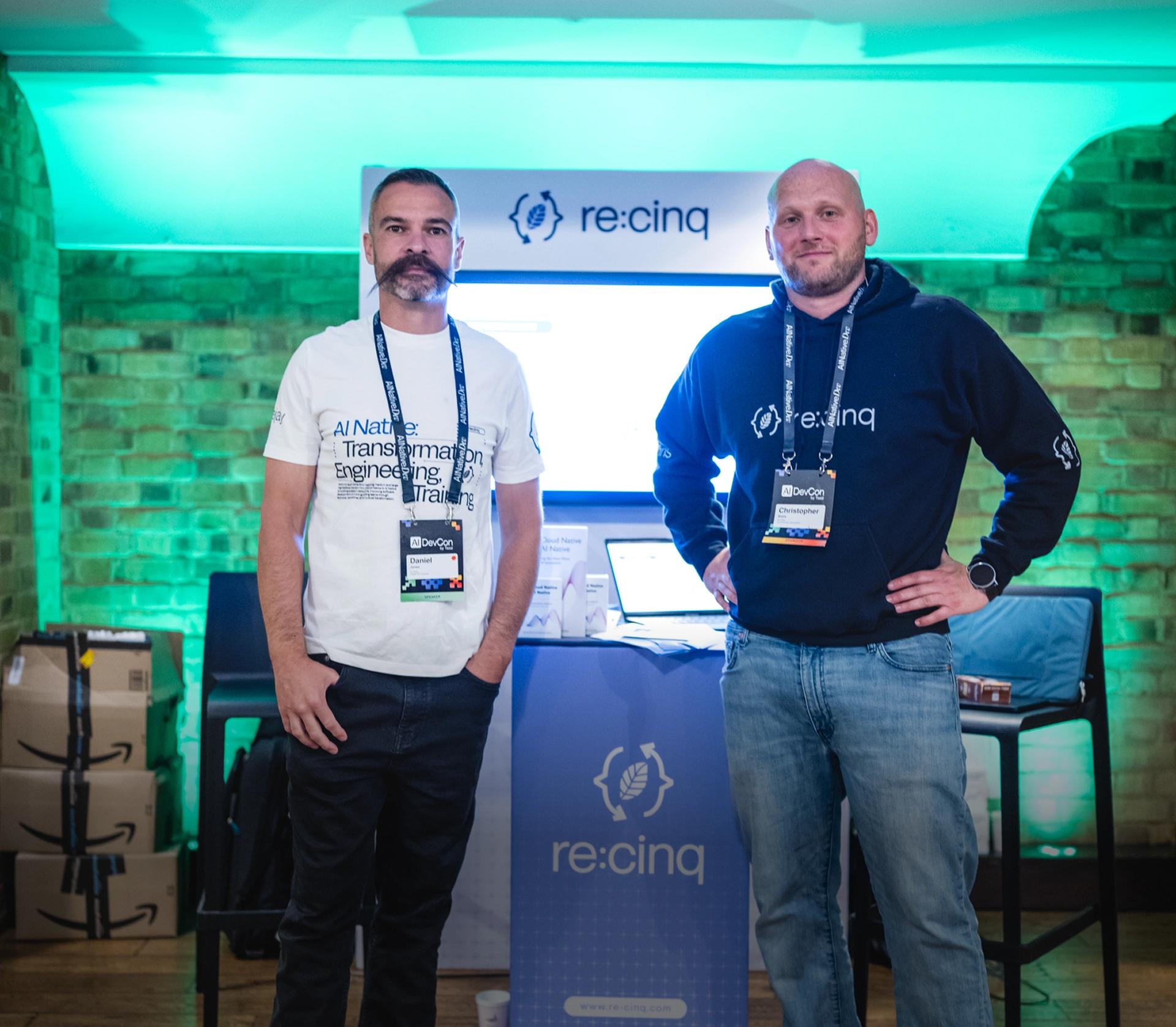 re:cinq team working on AI engineering projects